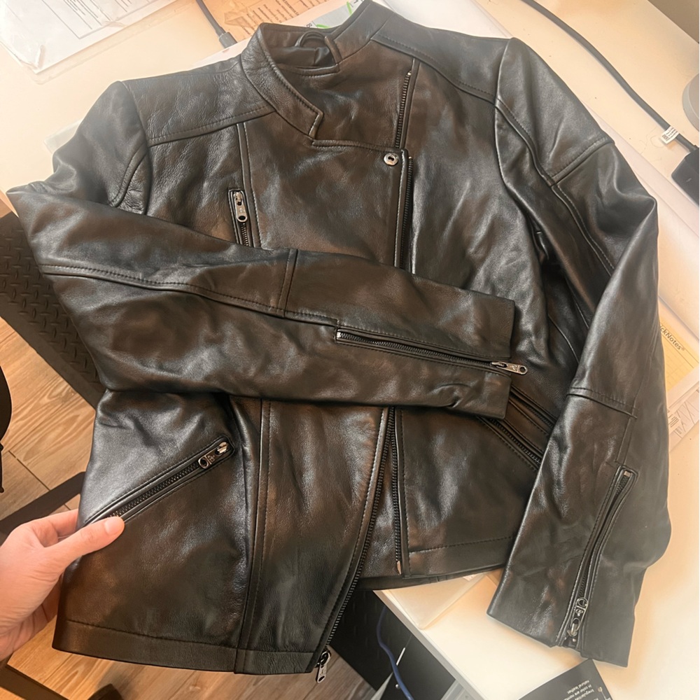 Sam Edelman genuine leather jacket
